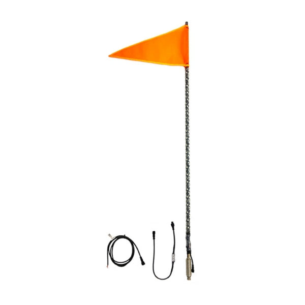 QuakeLed-LIGHT WHIP LED 4` RGB SINGLE QUAKELED QW468 718193340468