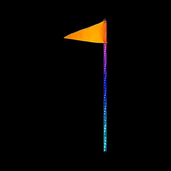 QuakeLED - Whip Light with Flag