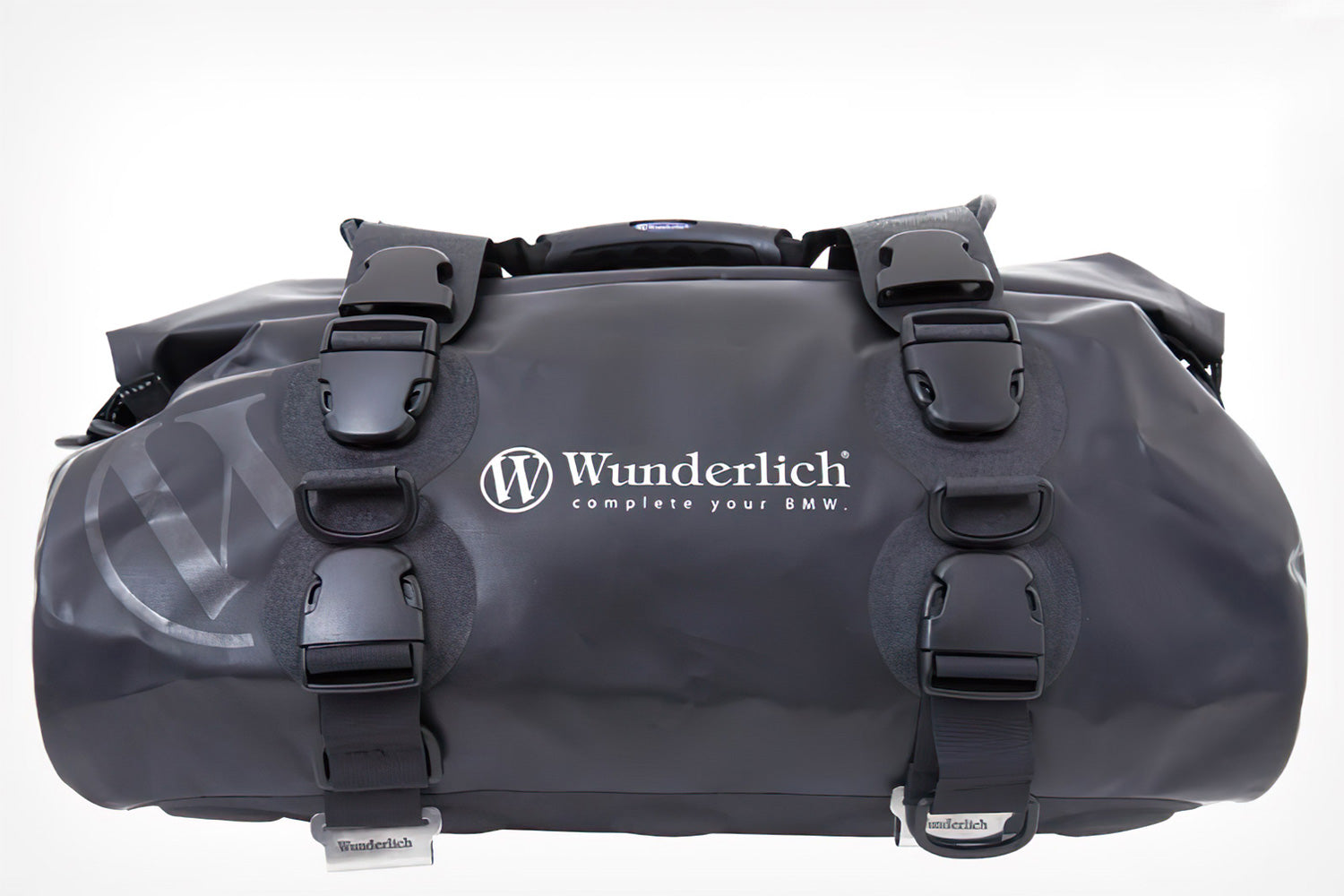 Rack Pack WP40, a top-quality and waterproof roll-up bag with an innovative mounting system.