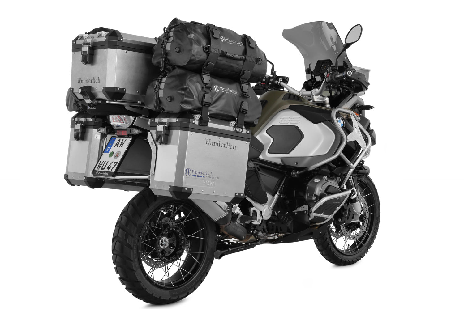 Rack Pack WP40, a top-quality and waterproof roll-up bag with an innovative mounting system.