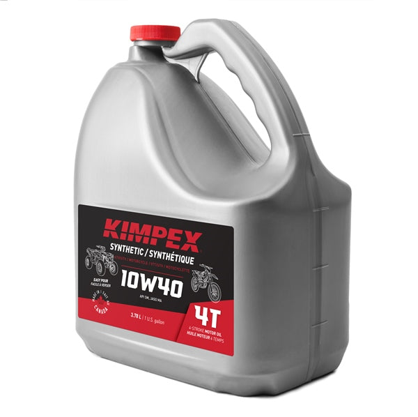 Kimpex-OIL ENGINE MOTO/ATV 10W40 3.78L SYNT FV0002826 779423241795