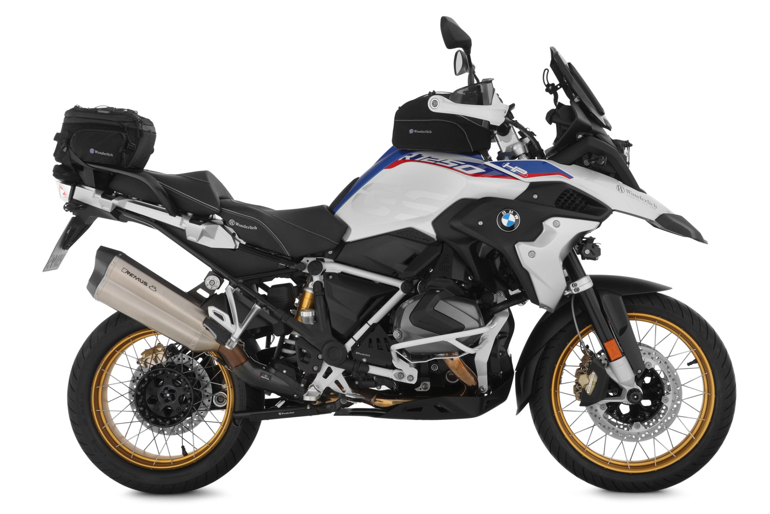Damage from stones and accidental boot damage can no longer occur with this Wunderlich Exhaust flap cover.