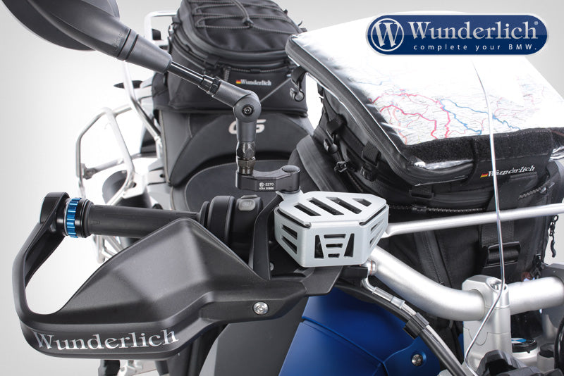 Wunderlich brake reservoir protector for BMW R1200GS LC, protection for the brake reservoir, guard brake reservoir