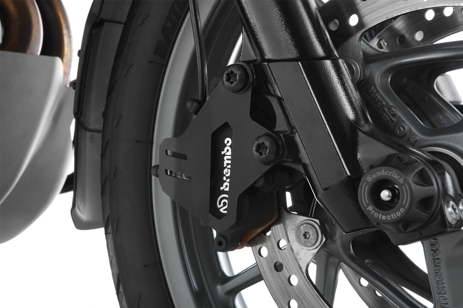 Wunderlich Brake caliper cover F 750, 850 and 900 GS - complete your BMW ✔ Premium components ✔ Integrated design ➜ Order now