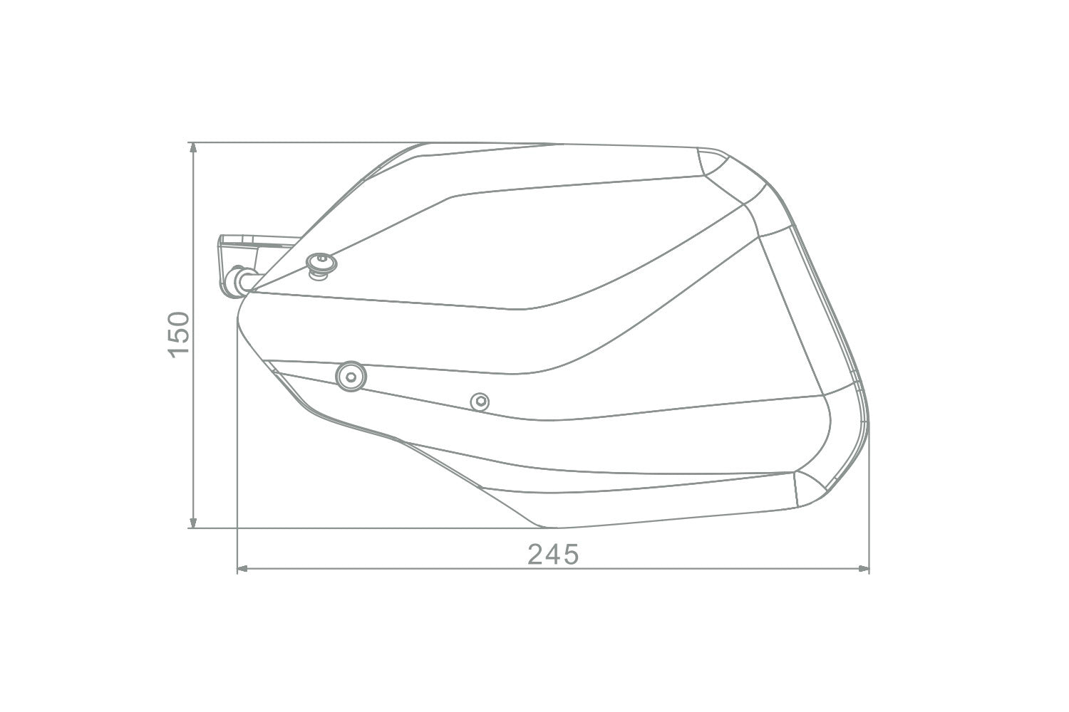 Our Hand guards for the BMW are the remedy you need. You can't get any more protection