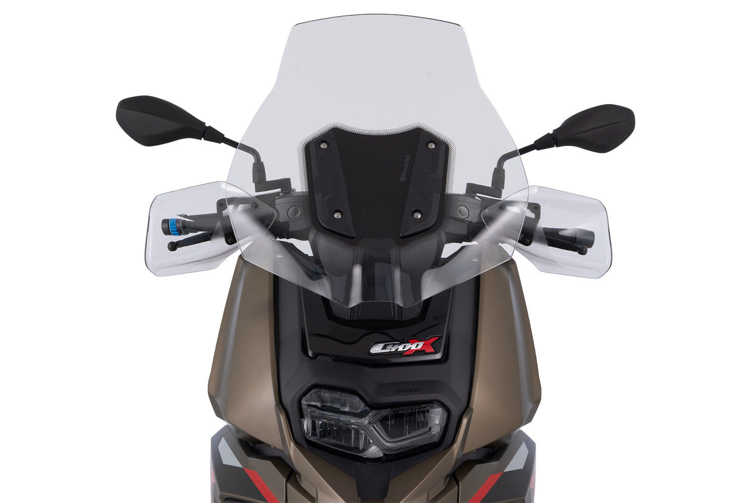 Hand guards BMW Scooter C 400 GT, C 400 X For a long time, the use of Hand guards was reserved exclusively for off-road machines.