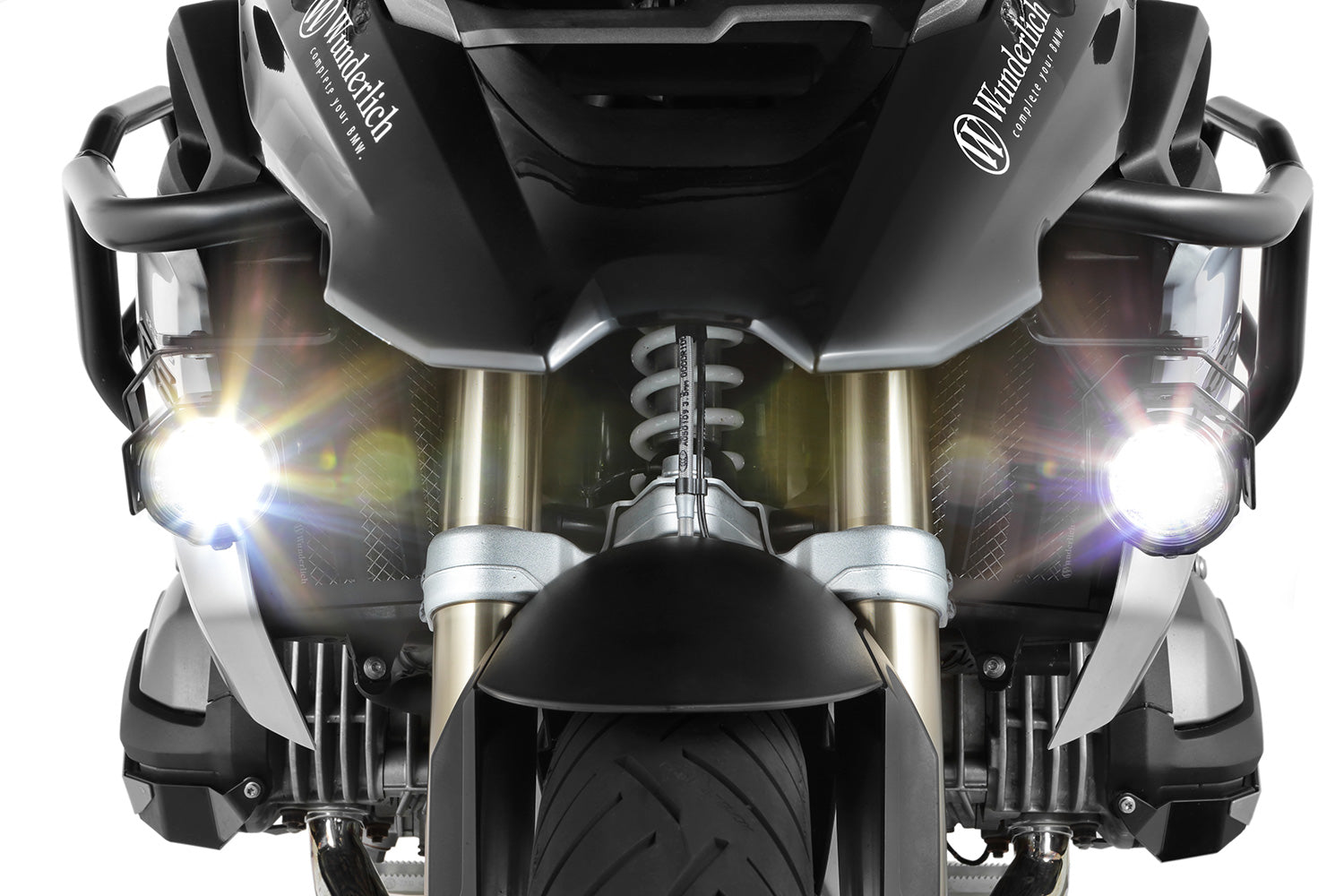 Wunderlich LED additional head light. High luminous, low energy absorption and more active safety!
