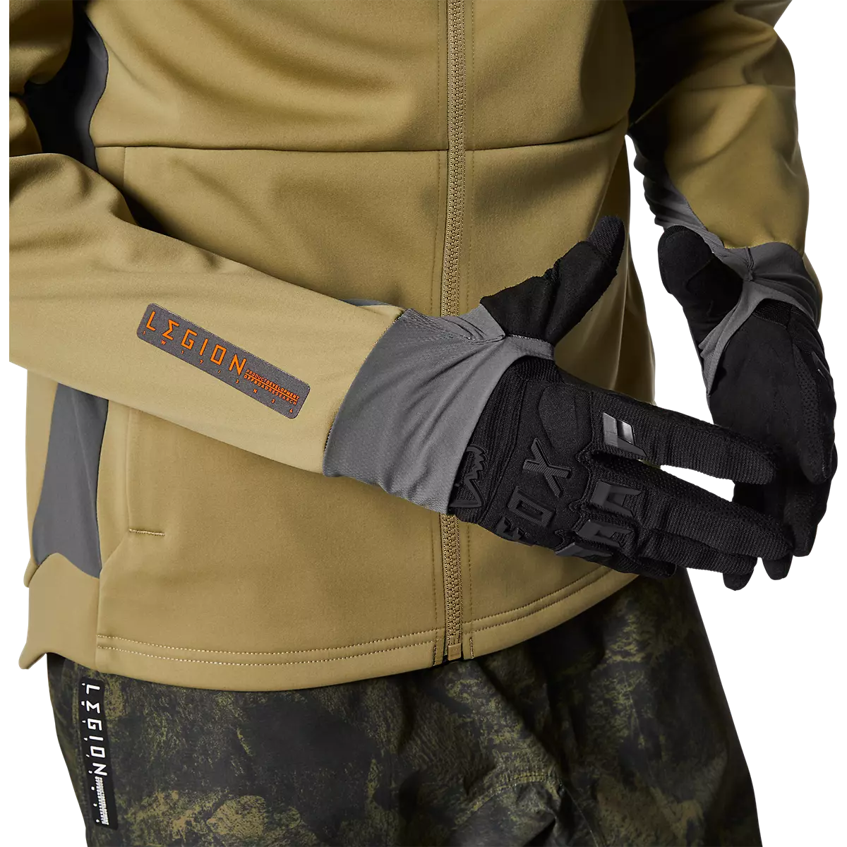Fox Racing - Defend Drive Windblock Zip-Bark (28376-374)