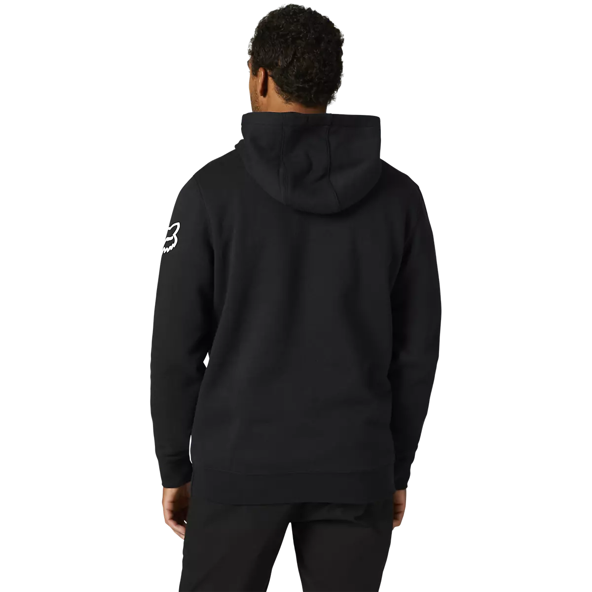 191972619908 28999-018XL KAWI STRIPES PO FLEECE Black/White