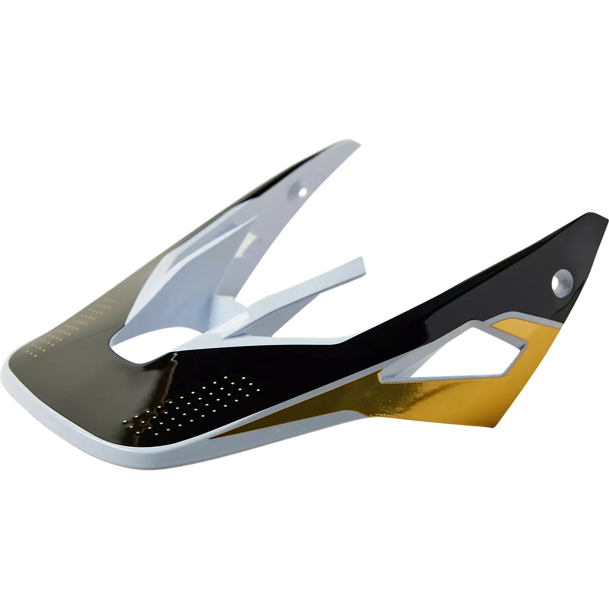 Fox Racing - V3 RS Helmet Visor - Mirer-White/Black (29226-058)