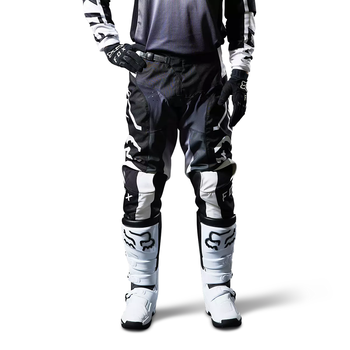 Fox Racing - 180 Leed Pants-Black/White (29624-018)