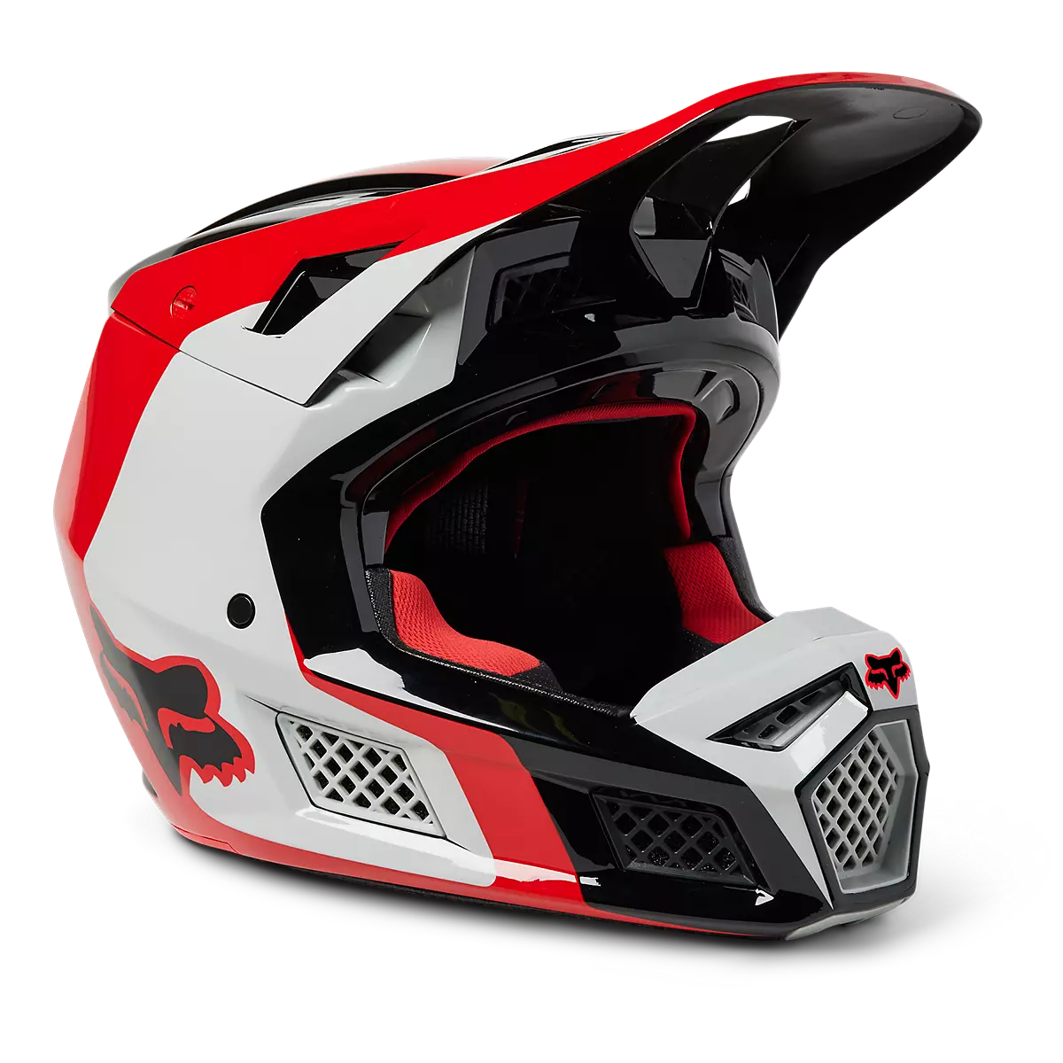 Fox Racing - V3 Rs Efekt Helmet-Flo Red (29639-110)