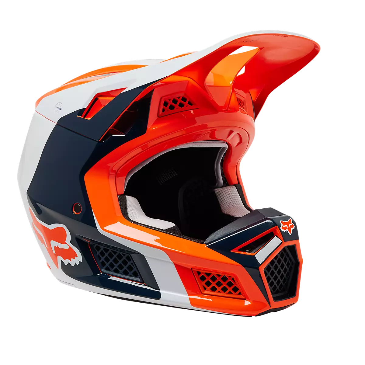 Fox Racing - V3 Rs Efekt Helmet-Flo Orange (29639-824)