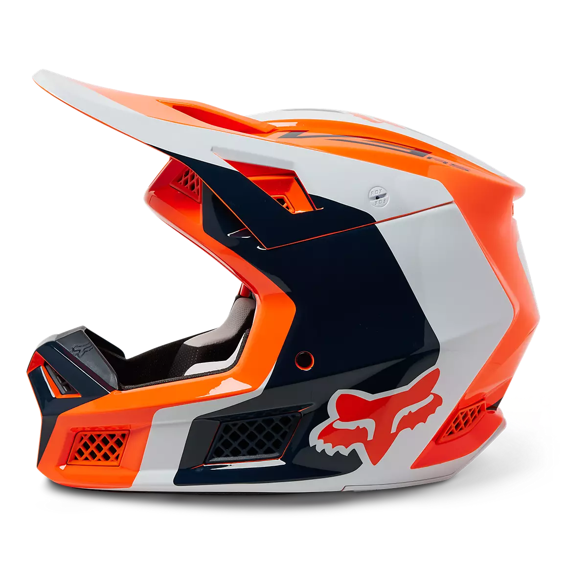 Fox Racing - V3 Rs Efekt Helmet-Flo Orange (29639-824)