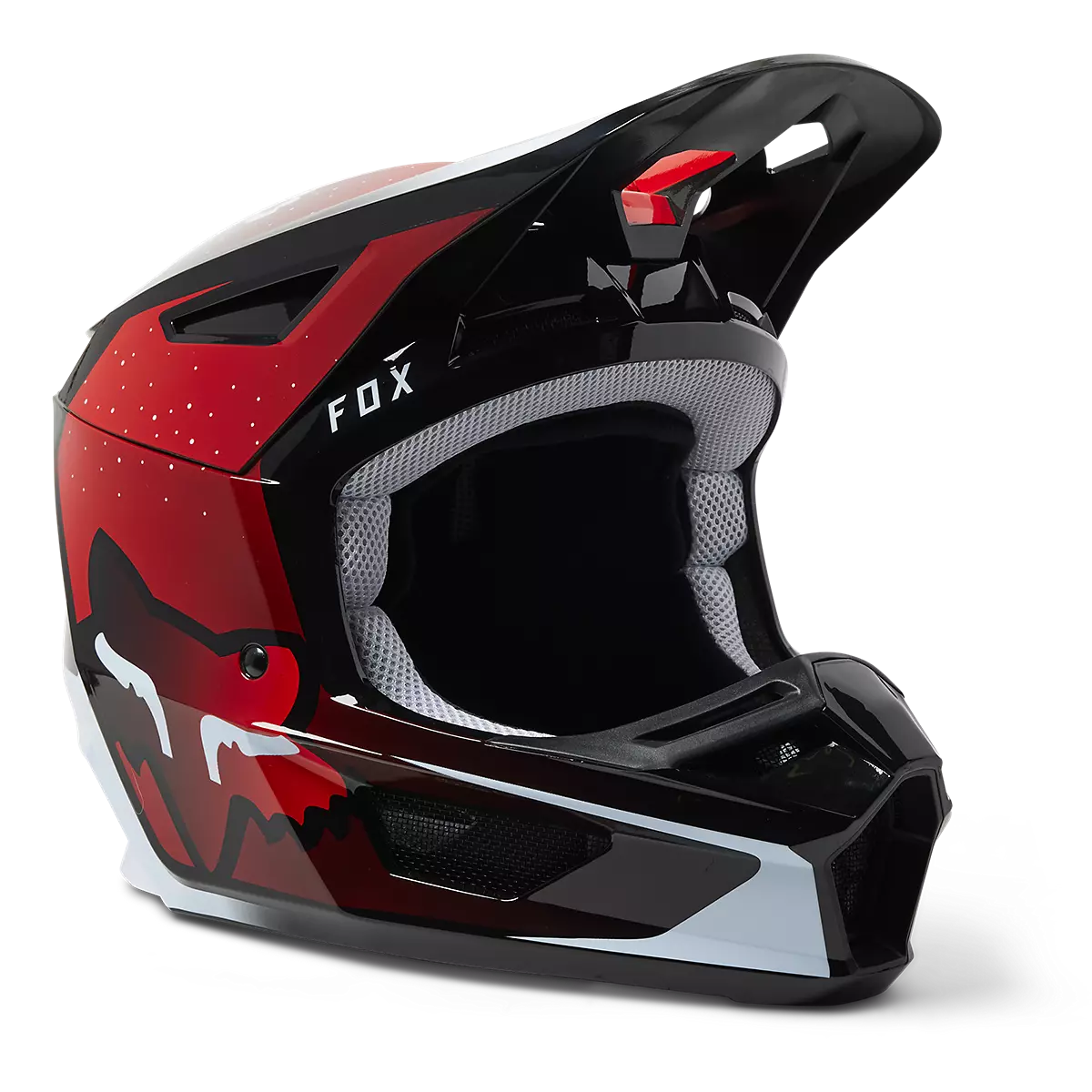 Fox Racing - V2 Vizen Helmet-Flo Red (29649-110)