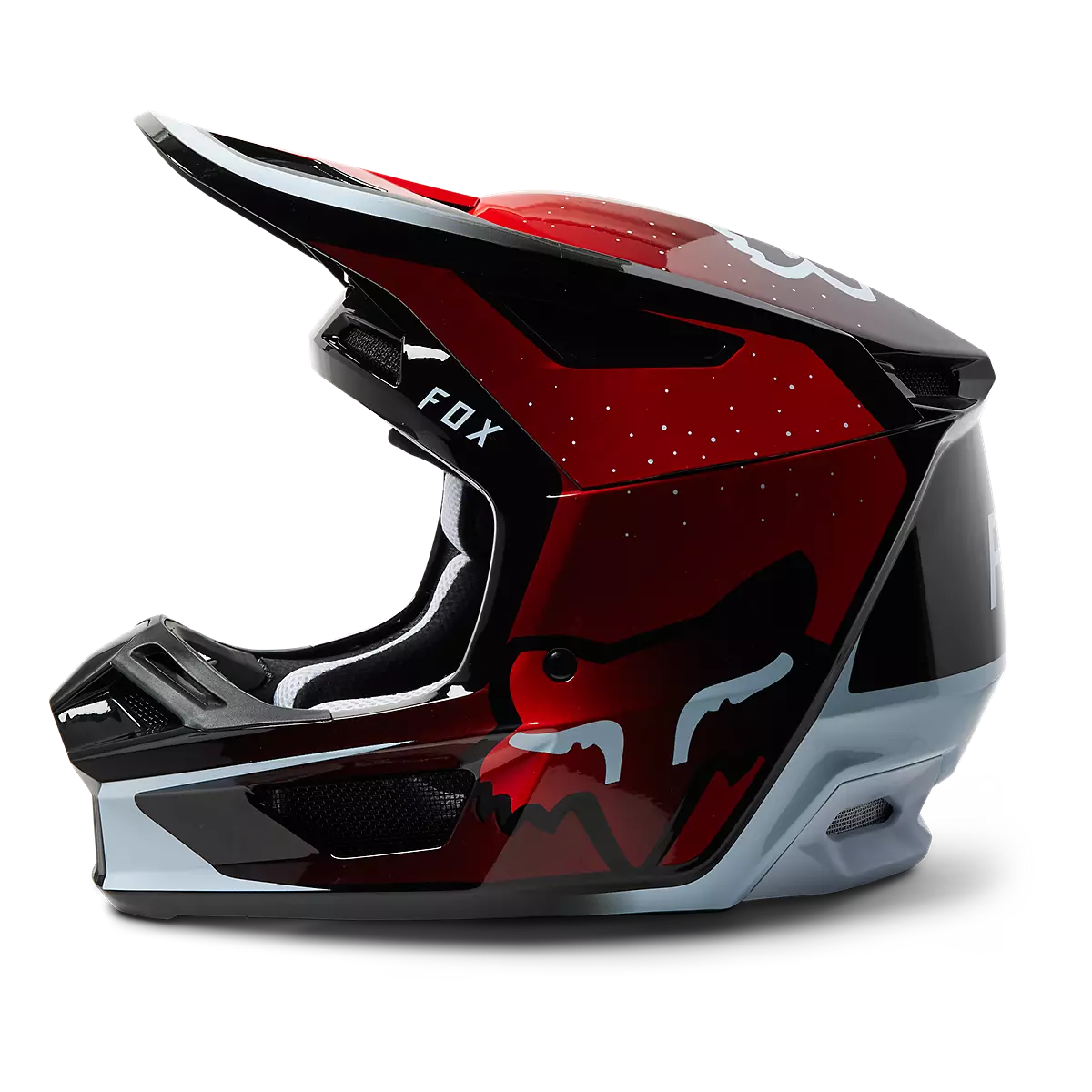 Fox Racing - V2 Vizen Helmet-Flo Red (29649-110)