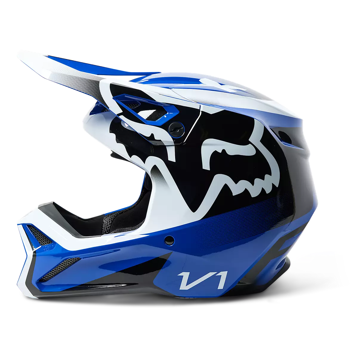 Fox Racing - V1 Leed Helmet-Blue (29657-002)