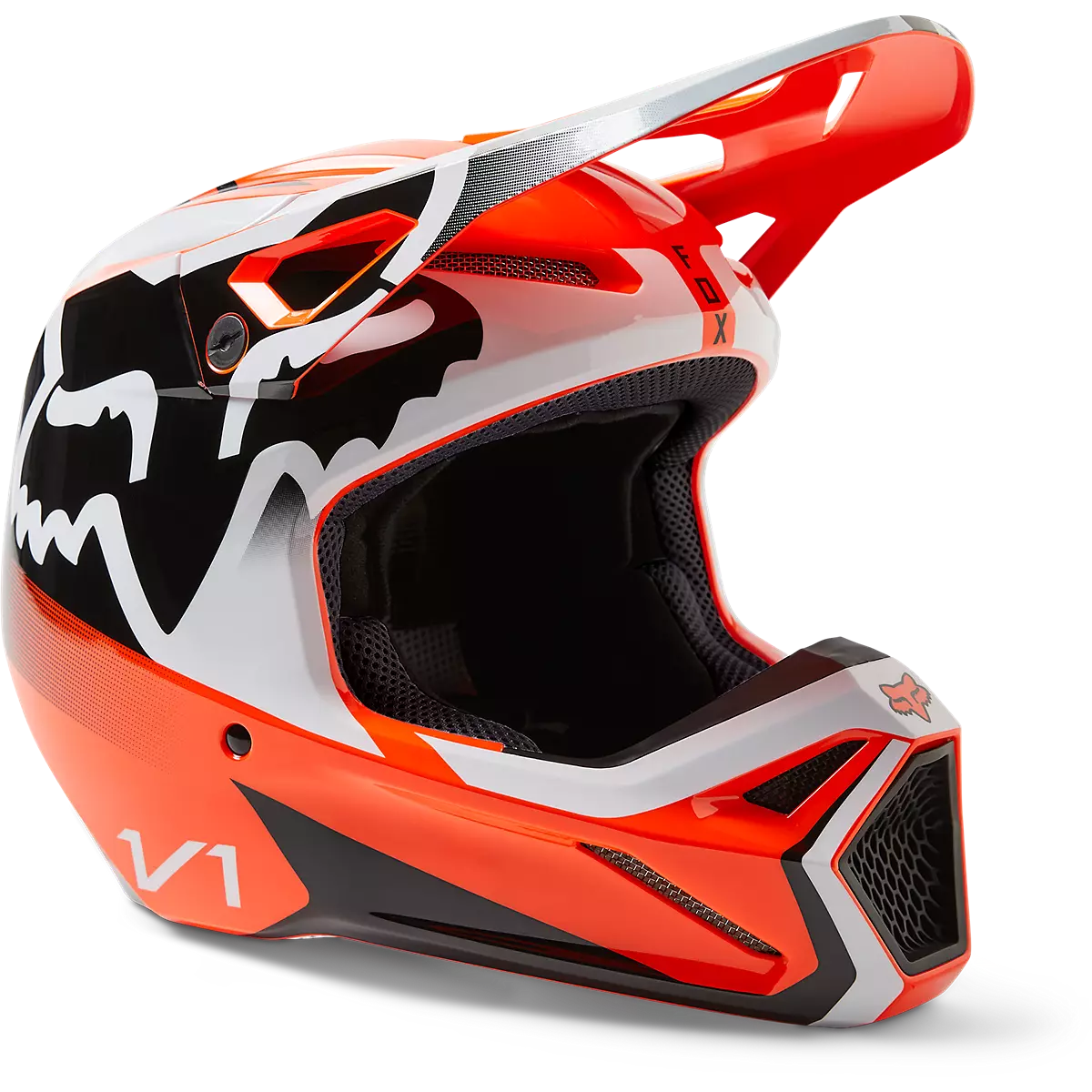 Fox Racing - V1 Leed Helmet-Flo Orange (29657-824)