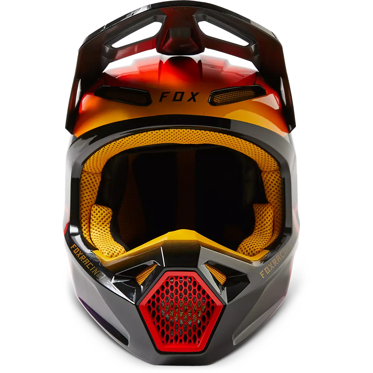 Fox Racing - V1 Toxsyk Helmet Dot/Ece-Black (29659-001)