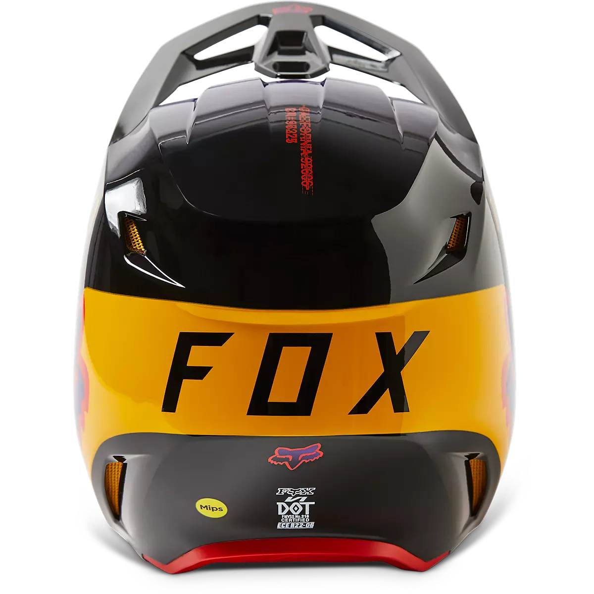 Fox Racing - V1 Toxsyk Helmet Dot/Ece-Black (29659-001)
