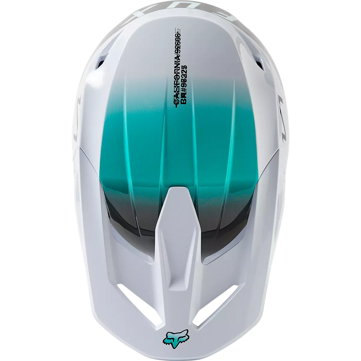 Fox Racing - V1 Toxsyk Helmet Dot/Ece-White (29659-008)