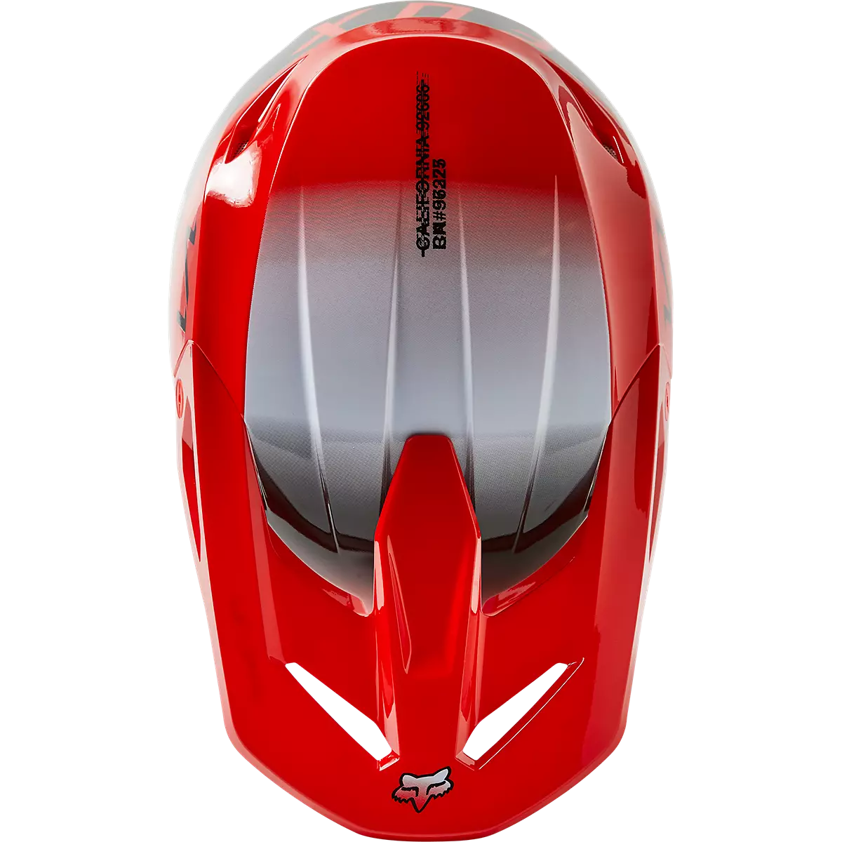 Fox Racing - V1 Toxsyk Helmet Dot/Ece-Flo Red (29659-110)
