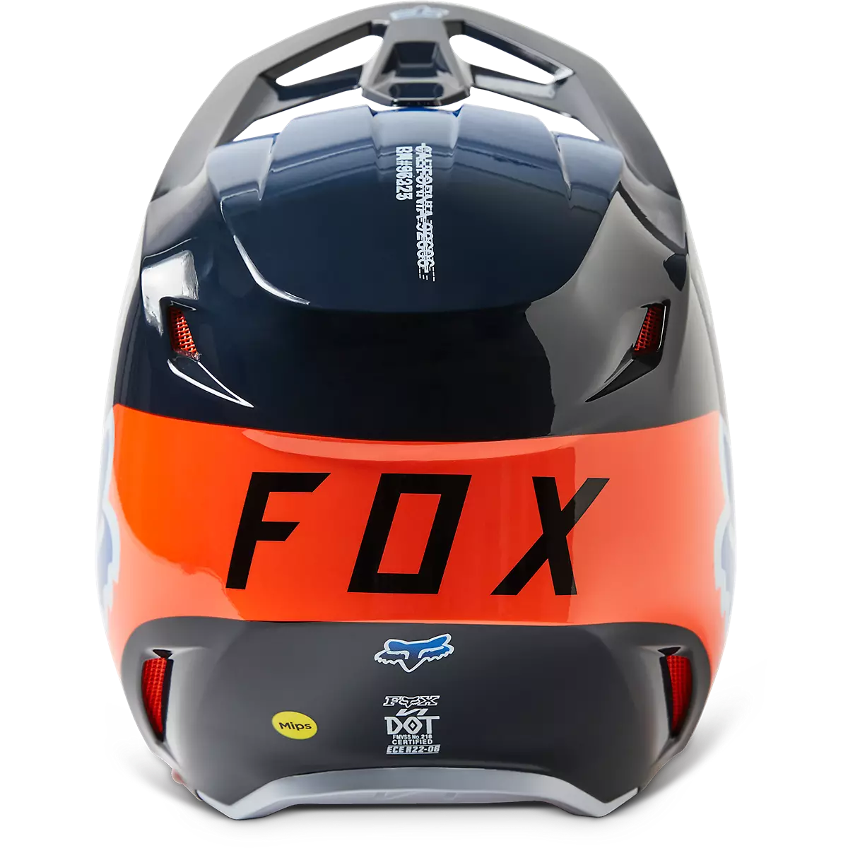 Fox Racing - V1 Toxsyk Helmet Dot/Ece-Midnight (29659-329)