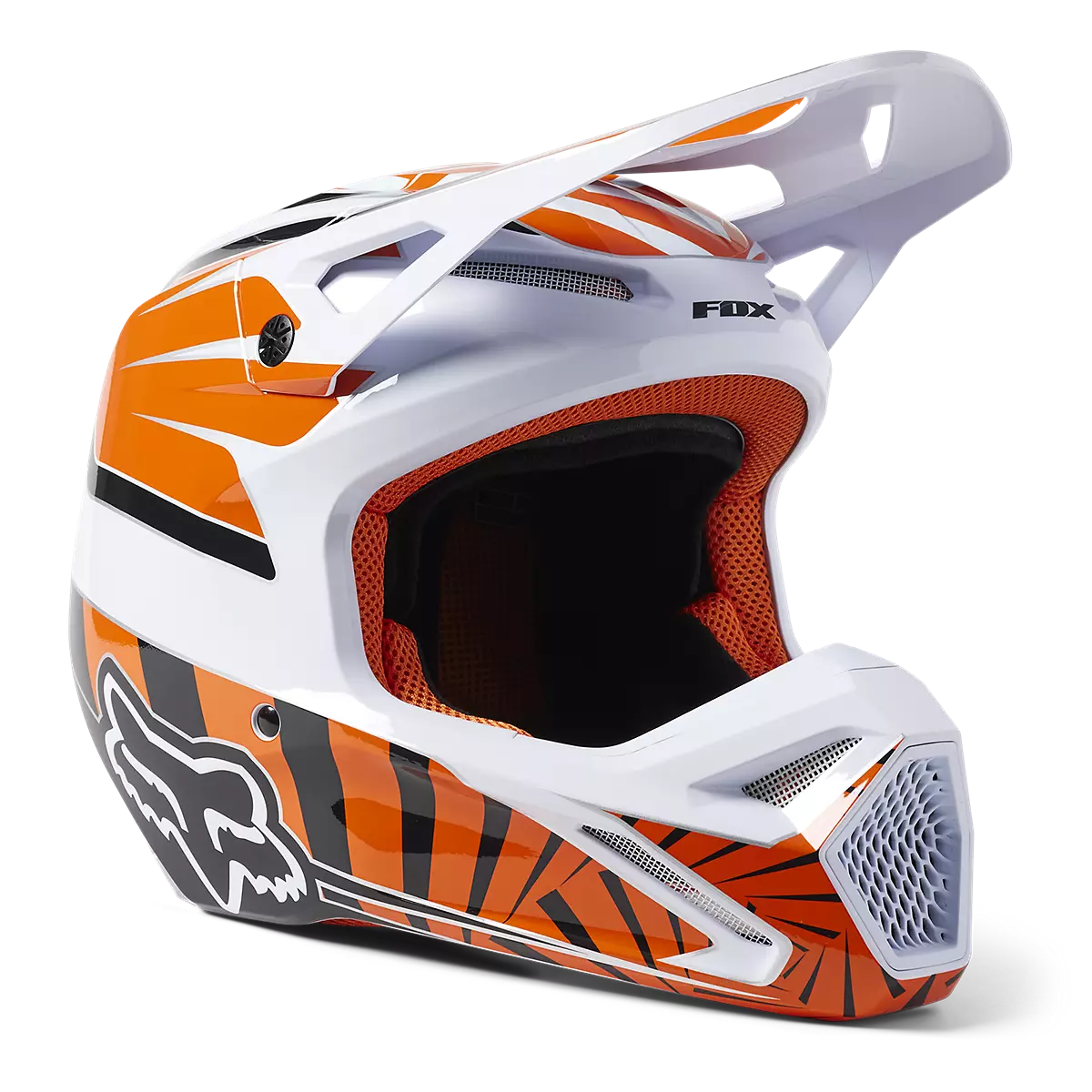 Fox Racing - V1 Goat Helmet Dot/Ece-Orange (29661-009)