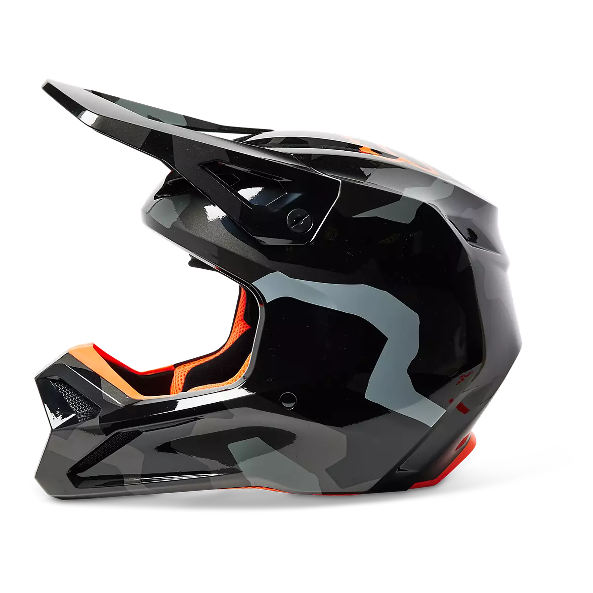 Fox Racing - V1 Bnkr Helmet (29667)-Grey Camo (29667-033)