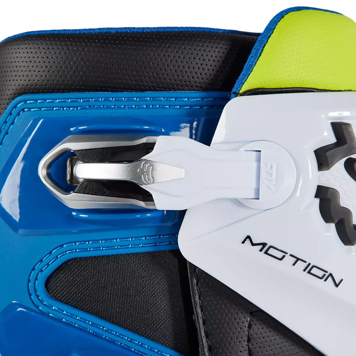 Fox Racing - Motion Boot - Black/White/Gum-Blue/Yellow (29682-026)
