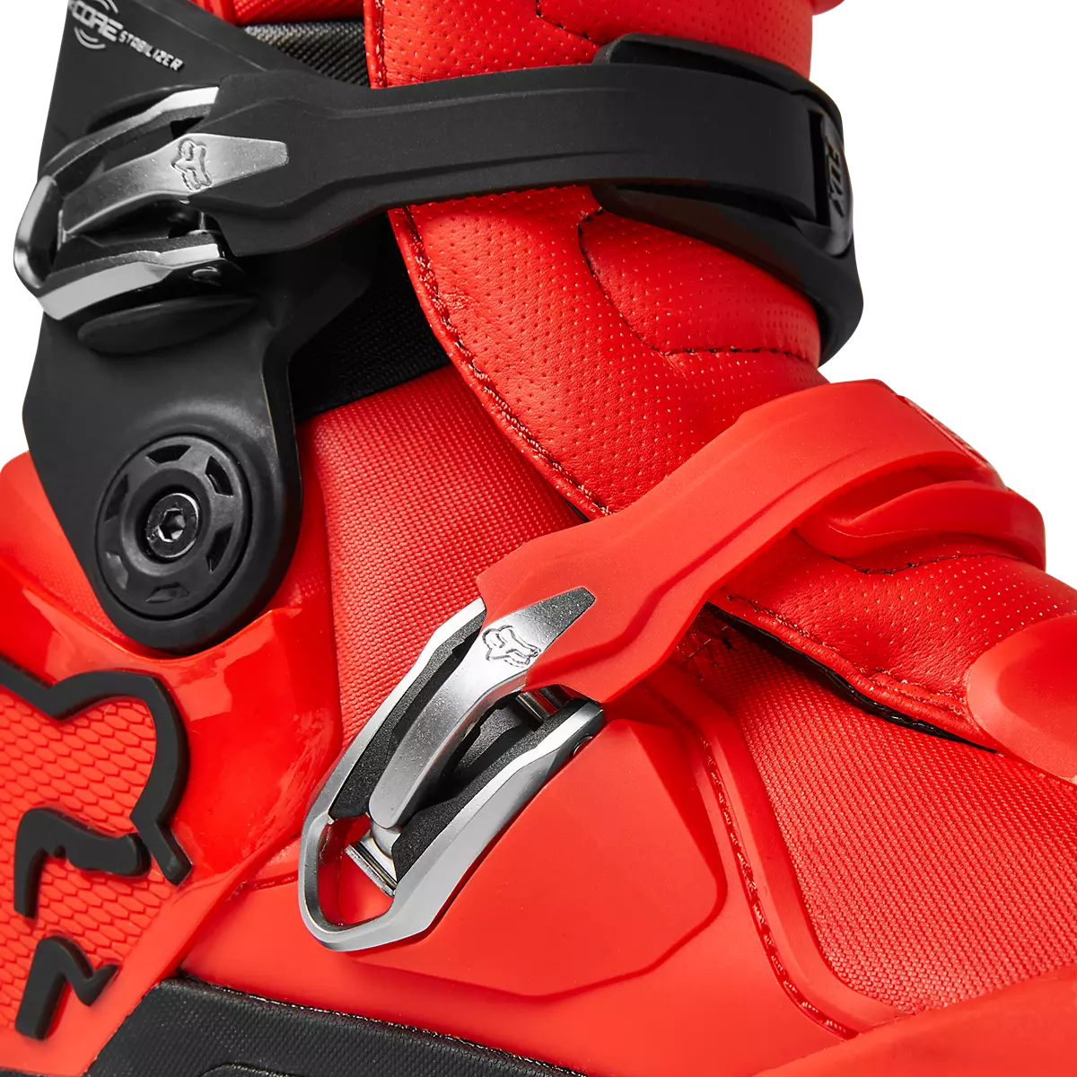 Fox Racing - Motion Boot - Black/White/Gum-Flo Red (29682-110)