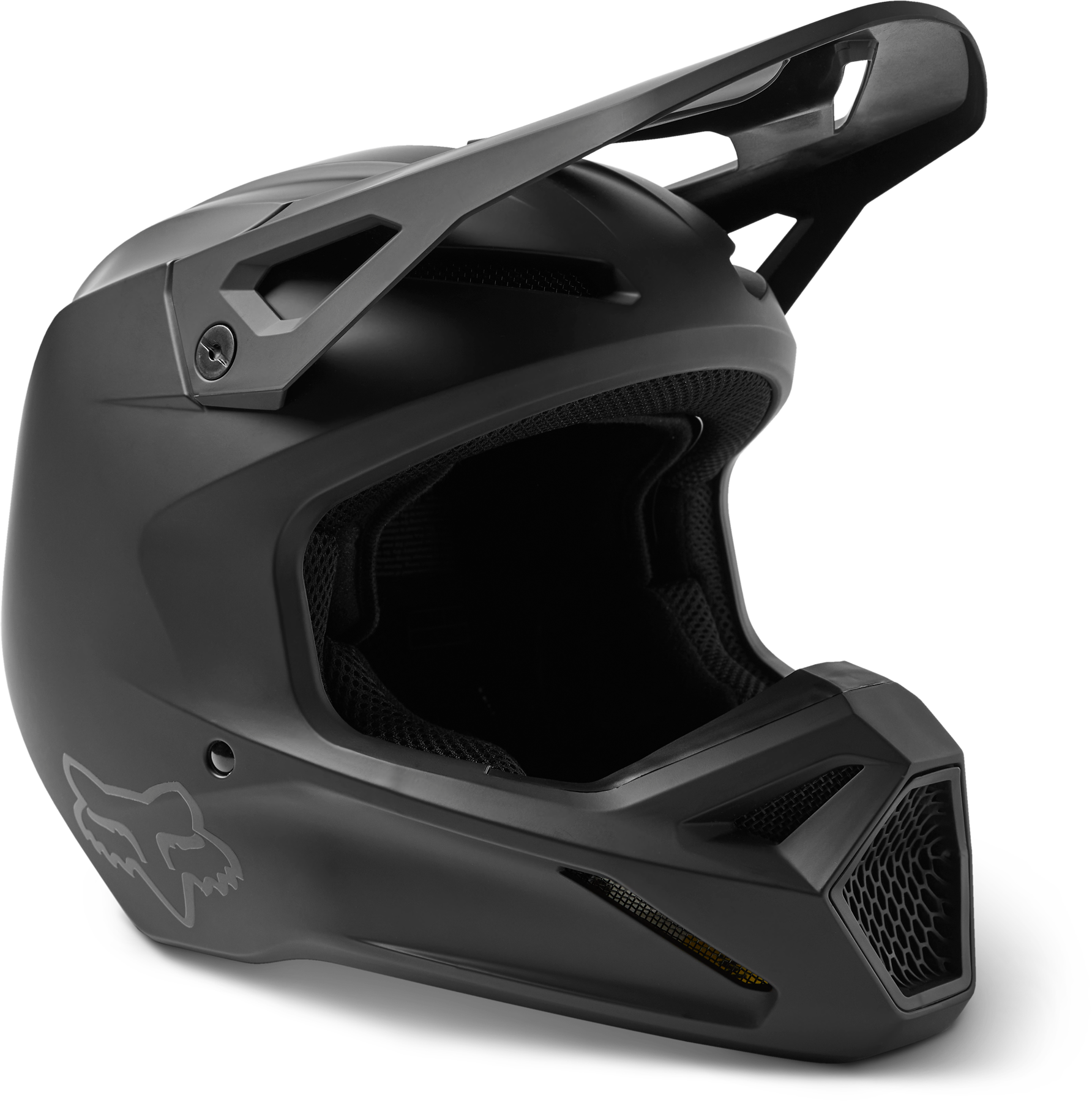 Fox Racing - YTH V1 Matte Black Helmet