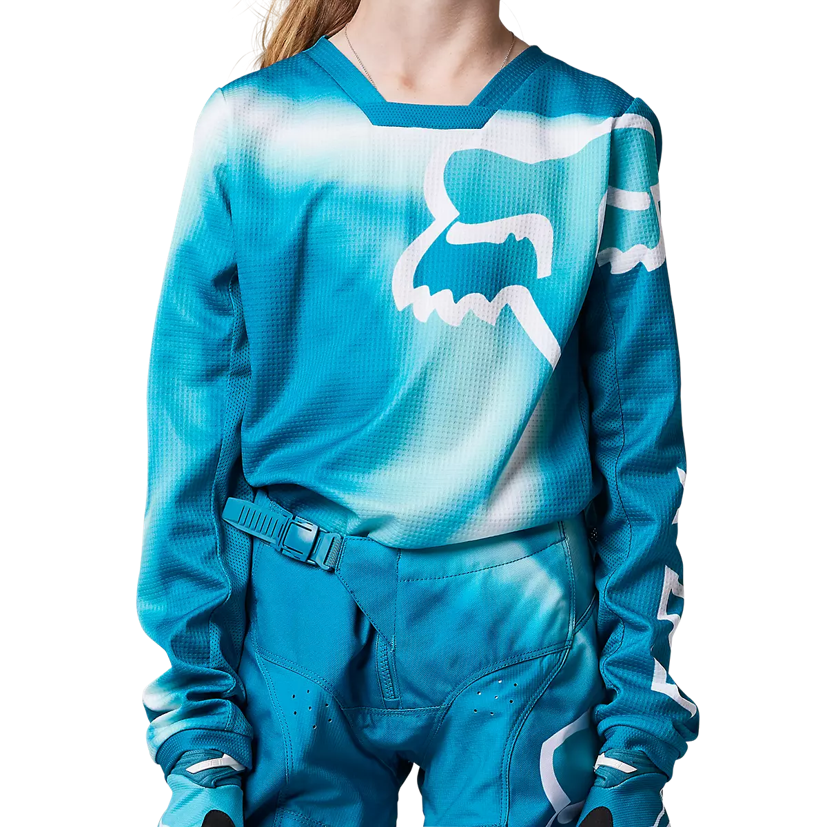 Fox Racing - Youth Girls 180 Toxsyk Jersey-Maui Blue (29750-551)