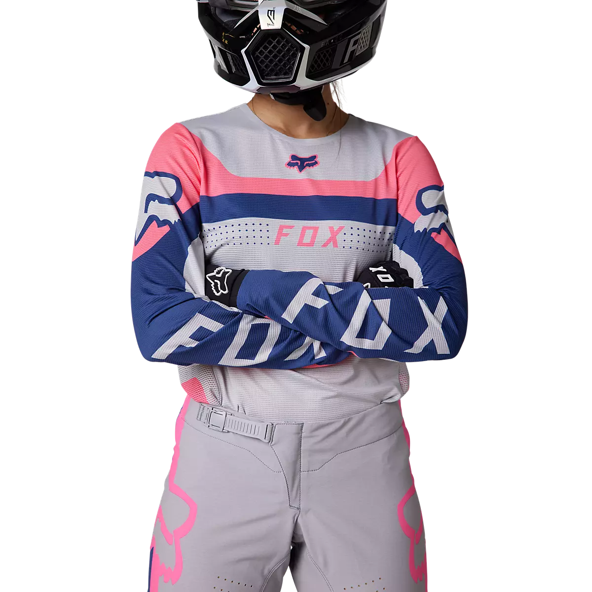 Fox Racing - Womens Flexair Efekt Jersey-Cashmere Blue/Twilight (29757-533)