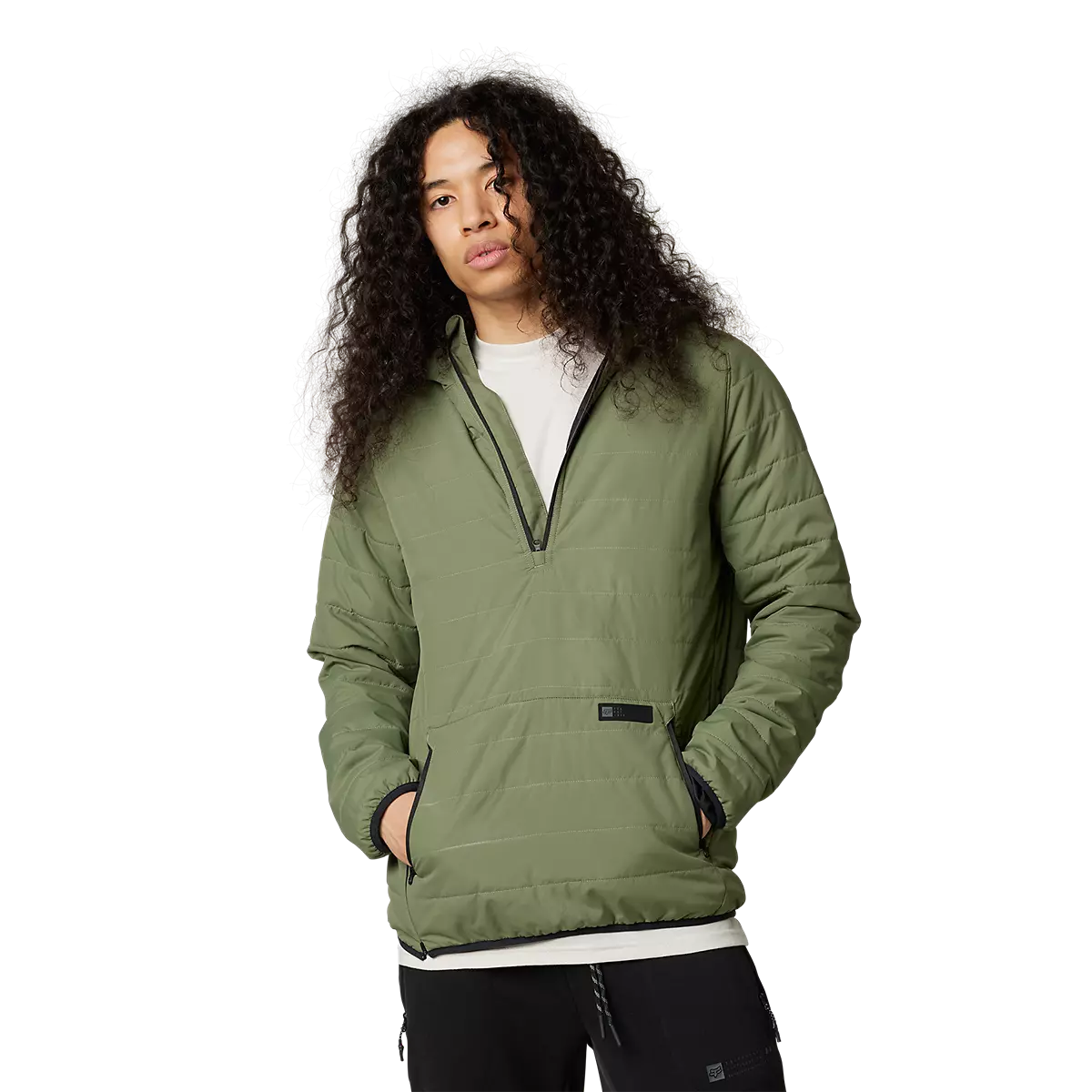 Fox Racing - Howell Hooded Puffy Anorak-Army (29942-532)