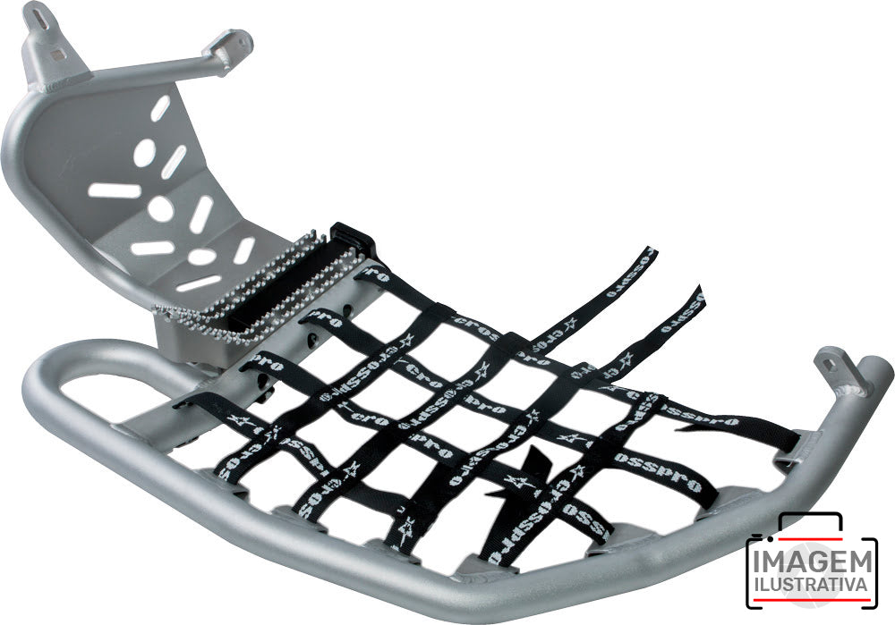 Crosspro - Nerf Bar Evo Pro For Yamaha YFZ 450-Ice Polish