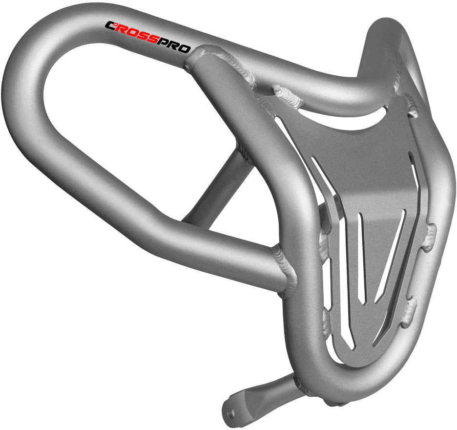 Crosspro - Front Bumper P25 For Kymco KXR 250, Maxxer 300, Maxxer 250-Ice Polish