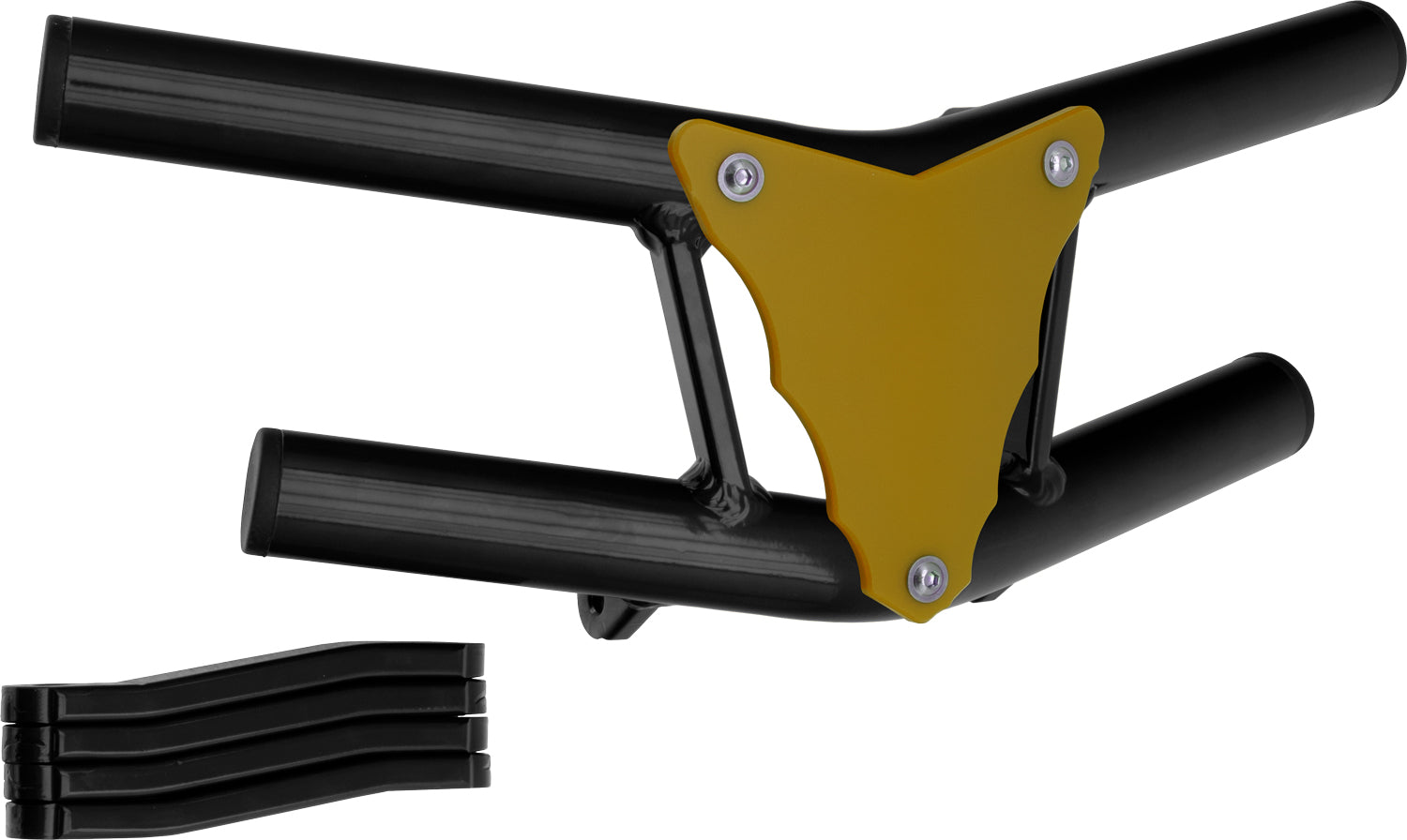 Crosspro - Front Bumper Waspe Lite For Yamaha YFZ 350 Banshee-Black Tube / Yellow Plate