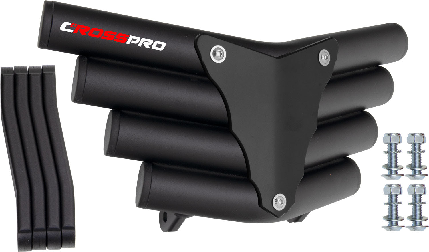 Crosspro - Front Bumper Corot For Yamaha YFZ 450R-Textured Black Tube / Black Plate