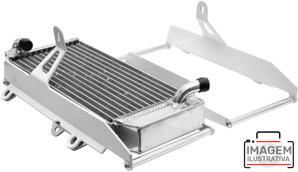 Crosspro - Aluminum Radiator Guard Light For Honda CRF 300L-White