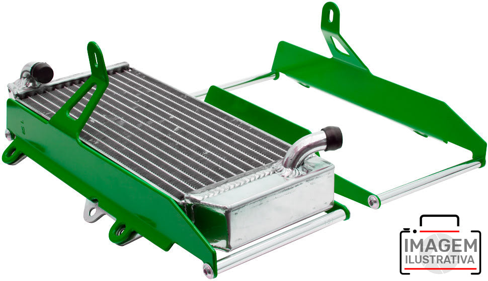 Crosspro - Aluminum Radiator Guard Light For TE 250, TE 300, Husqvarna FE 250, FE 350, FE 450, FE 501, TE 150, TX 125, KTM 125 EXC, 125 XC-W, 150 XC-W, 250 EXC, 250 XC-W, 300 EXC, 300 XC-W, 250 EXC-F, 350 EXC-F, 450 EXC-F, 500 EXC-F, 125 SX-Green