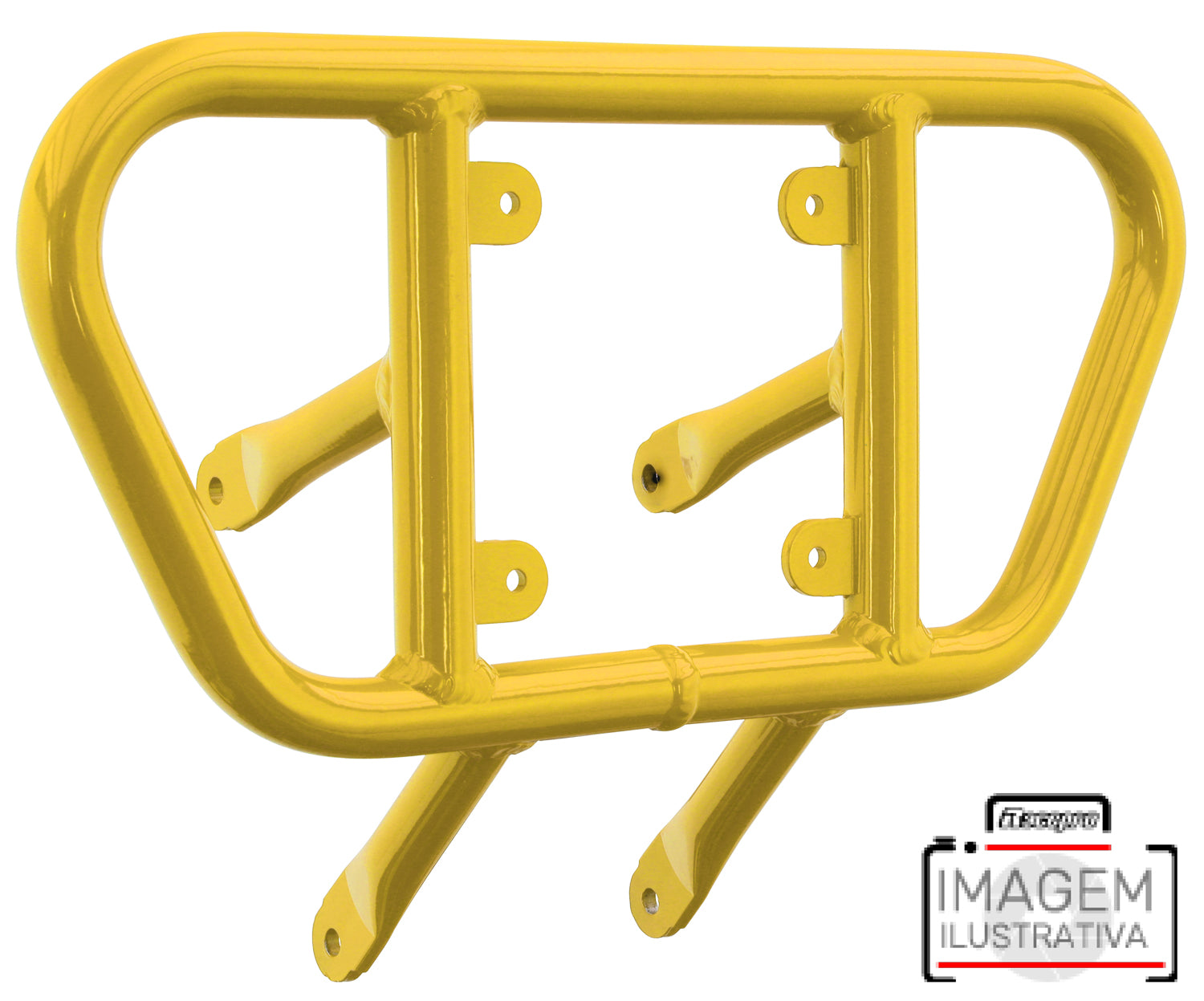 Crosspro - Tube for Front Bumper CR01 For Yamaha YFM 660 Raptor-Yellow Tube