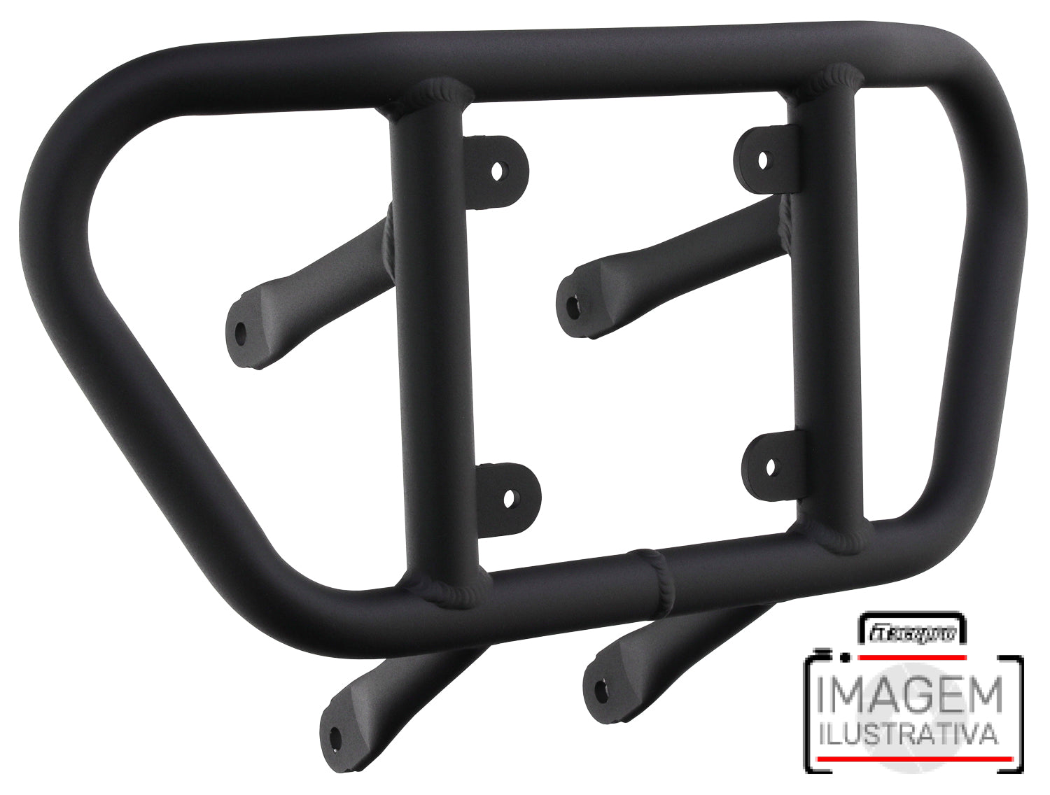 Crosspro - Tube for Front Bumper CR02 For Kawasaki KFX 450R-Textured Black Tube