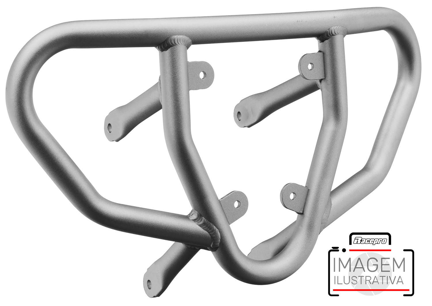 Crosspro - Tube for Front Bumper CR03 For Can Am (BRP) DS 450-Ice Polish Tube