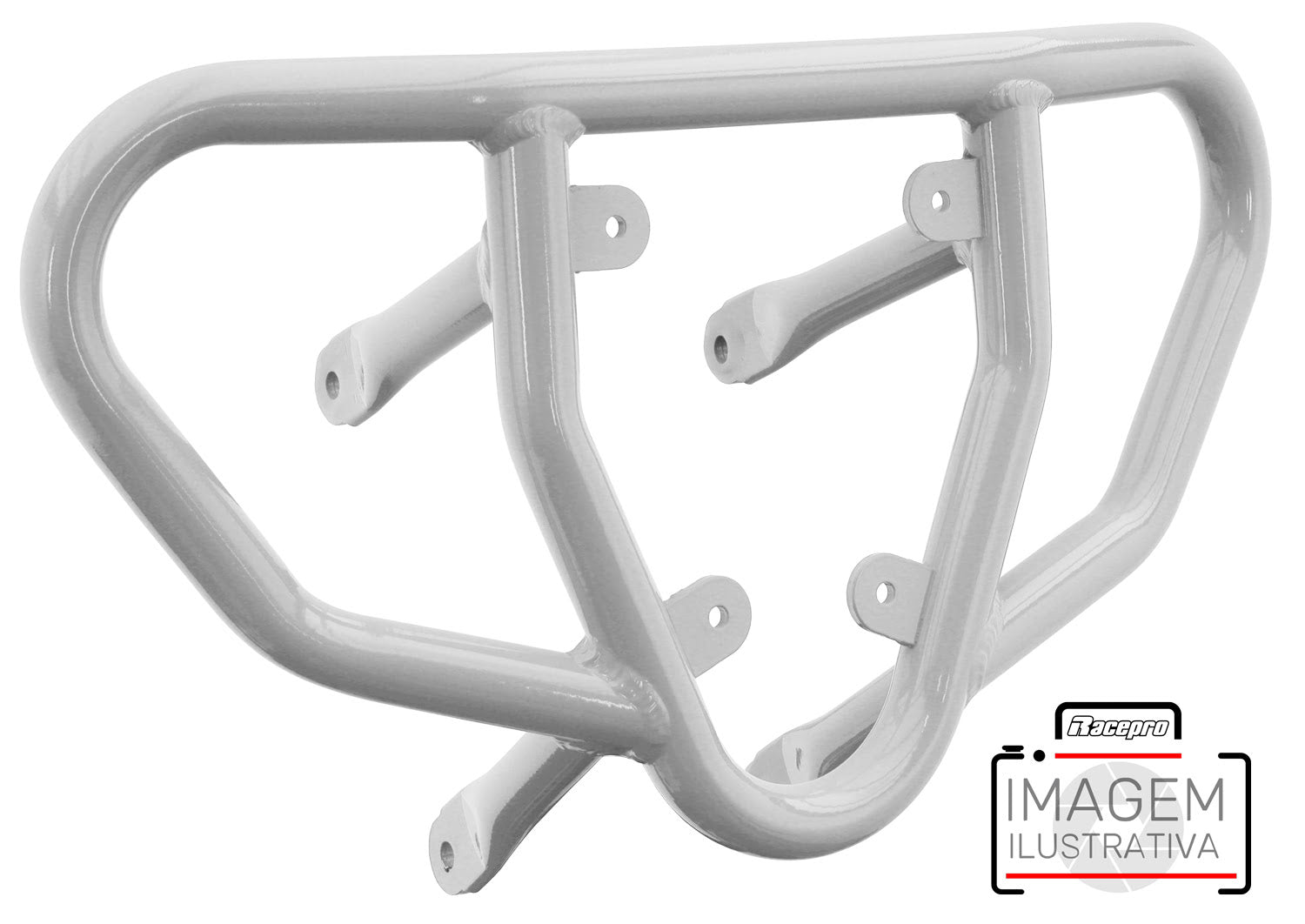 Crosspro - Tube for Front Bumper CR03 For Yamaha YFM 700 Raptor-White Tube
