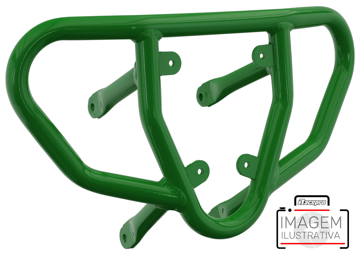 Crosspro - Tube for Front Bumper CR03 For Yamaha YFM 660 Raptor-Green Tube