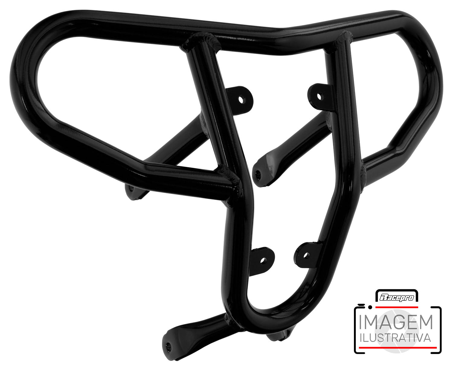 Crosspro - Tube for Front Bumper CR04 For Can Am (BRP) DS 450-Black Tube