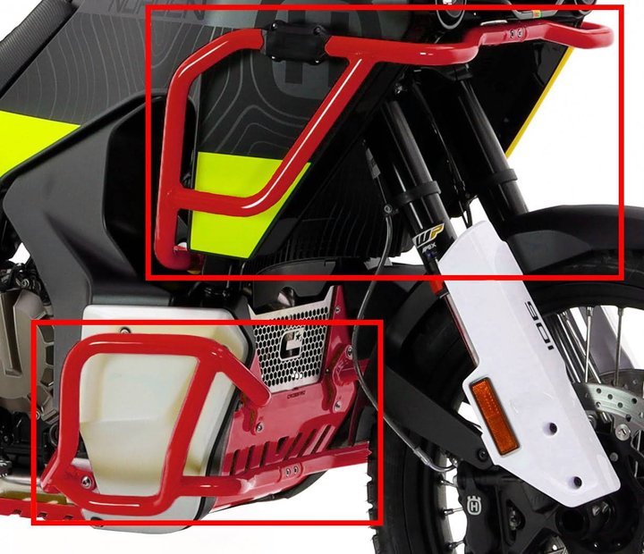 Crosspro - Aluminum Trail Upper & Lower Crash Bar for Husqvarna Norden 901