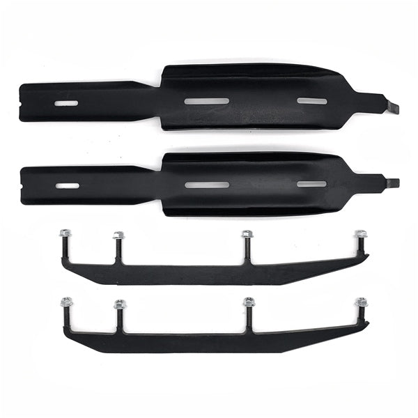 SnowTracker-AGGRESSIVE WEARBAR COMPL KIT POL 19315 008-19315