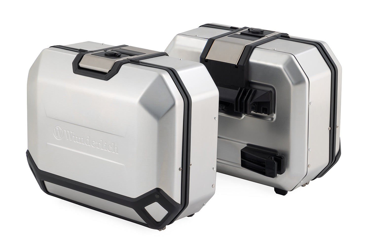 Wunderlich Case Set X-CASE X36 Aluminium with lock that can be coded-30166-200